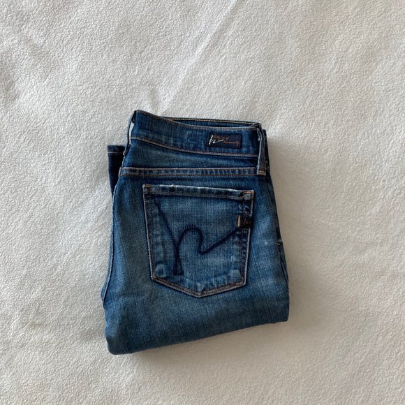 Citizens of Humanity Kelly #001 Stretch Low Waist Bootcut Jeans - Picture 10 of 16